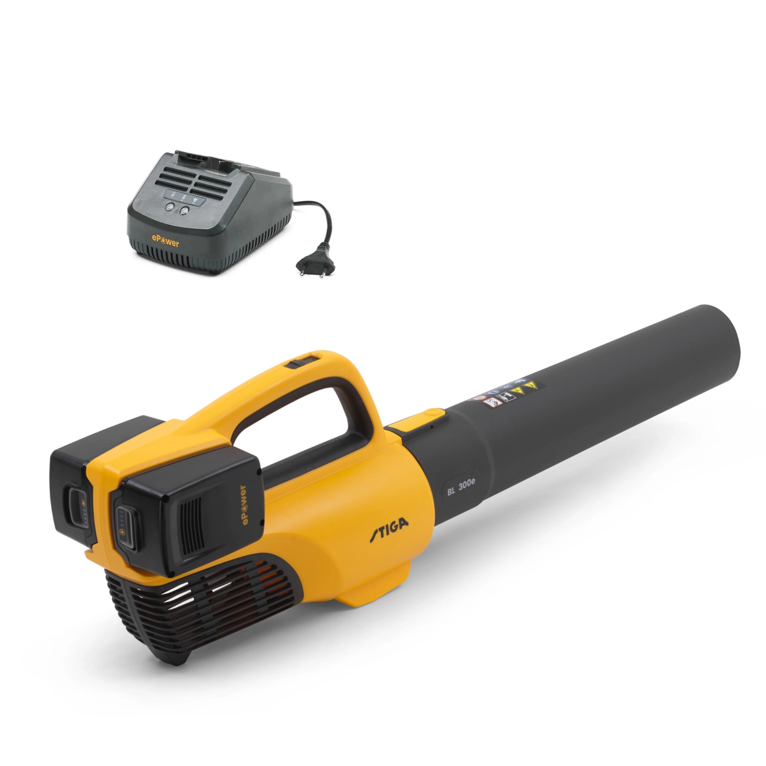 Stiga BL 300e Kit Accu souffleur de feuilles (2x 4,0Ah batterie) - 20V-image