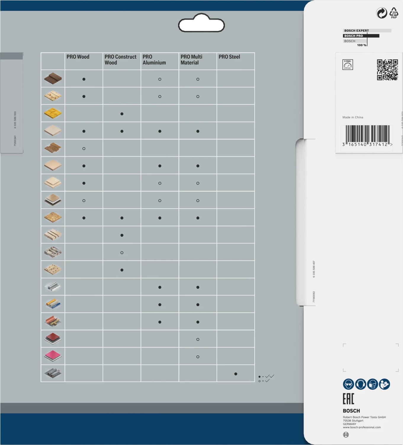 Bosch 2608640443 Pro Wood Cirkelzaagblad - 254 x 30 x 40T - Hout-image