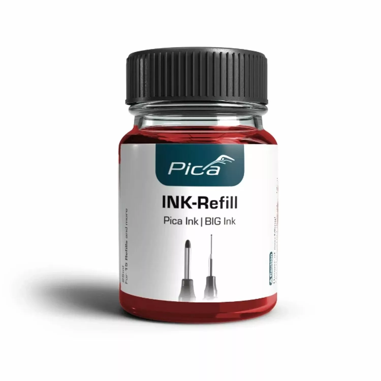 Pica 55840 Navulset Ink & BIG Ink rood (25ml)-image