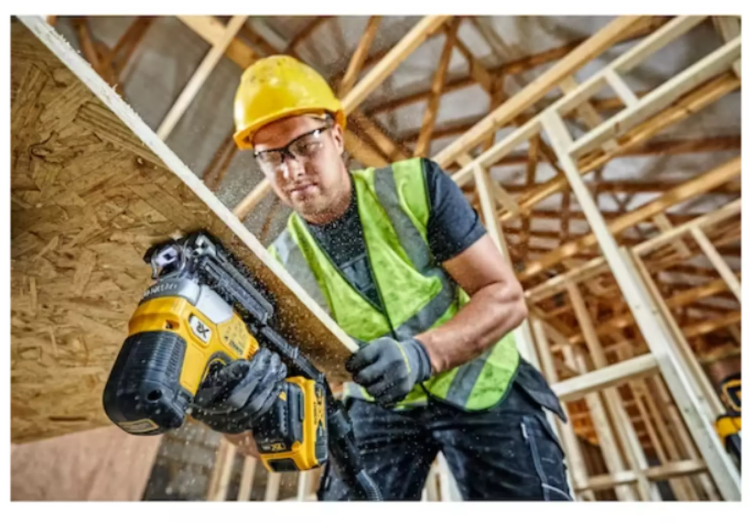 DeWALT DCS335P2 - Scie sauteuse sans fil Li-Ion 18V XR (2x 5.0Ah) dans TSTAK - Poignée T - variable - sans balais-image