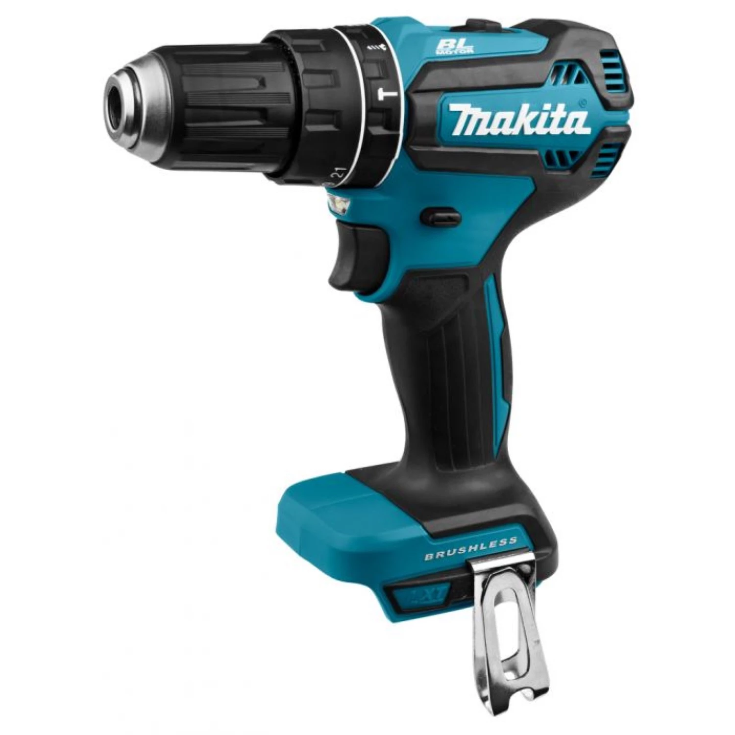 Makita DHP485Z - Perceuse visseuse à percussion sans fil Li-Ion 18V (machine seule) - moteur brushless-image