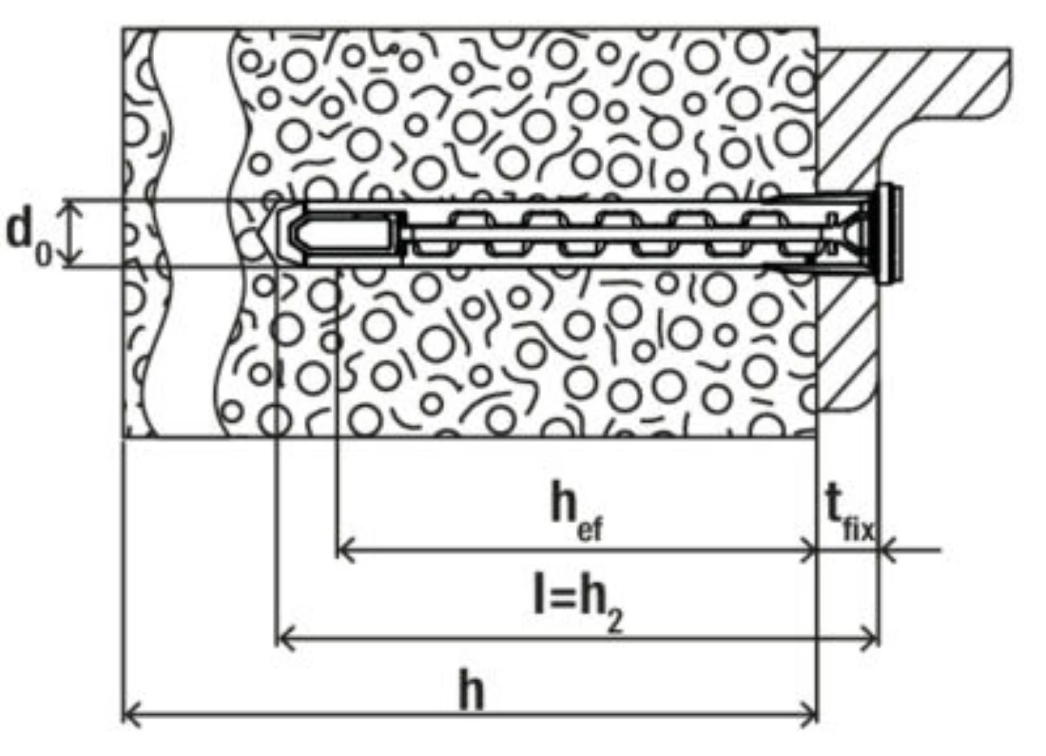 Fischer 577365 Nylon plug HybridPower 10 x 90 met TX40 schroef (50st)-image