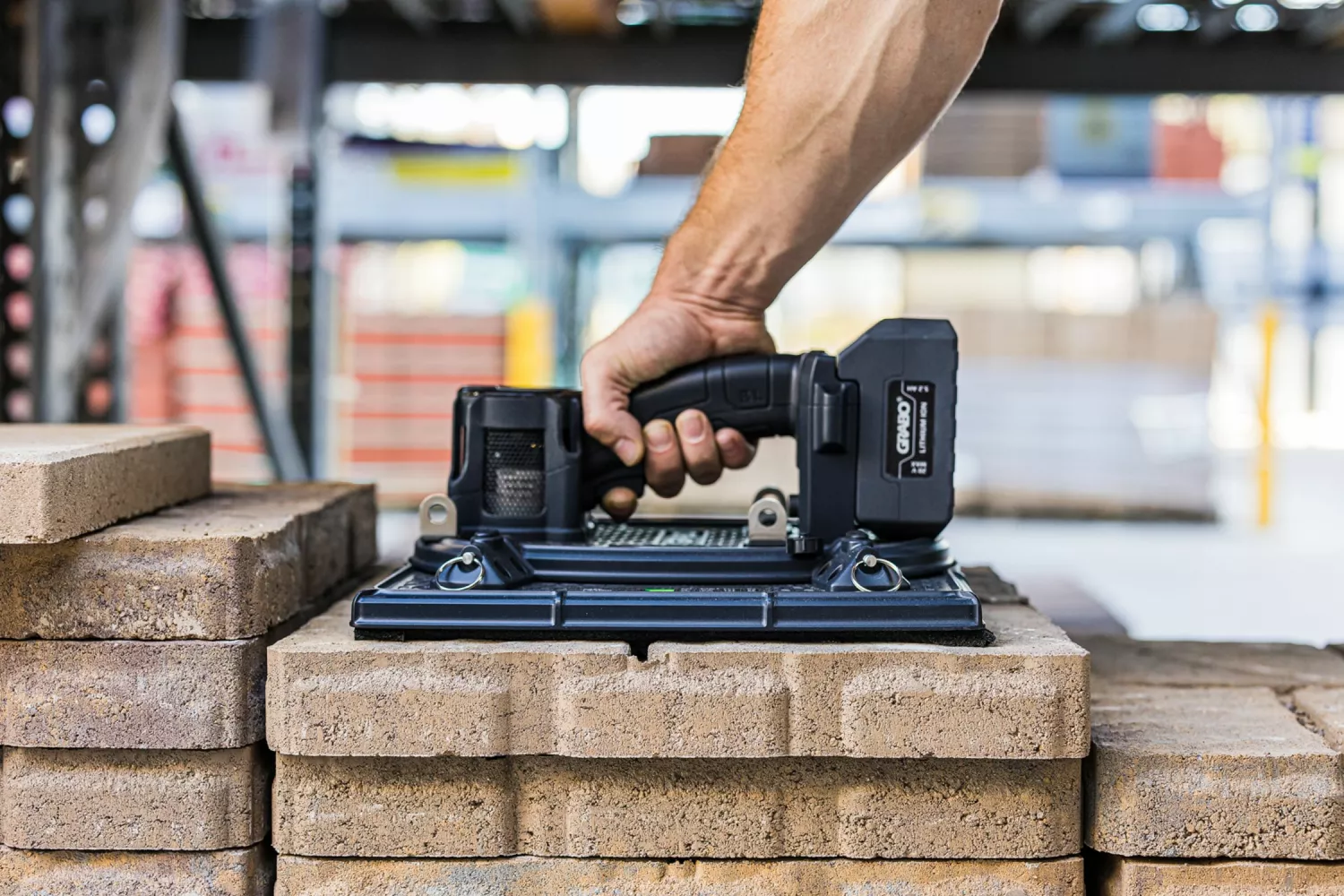 Grabo High Flow Elektrische Vacuüm Tegeldrager in beschermtas - 50,3kg-image