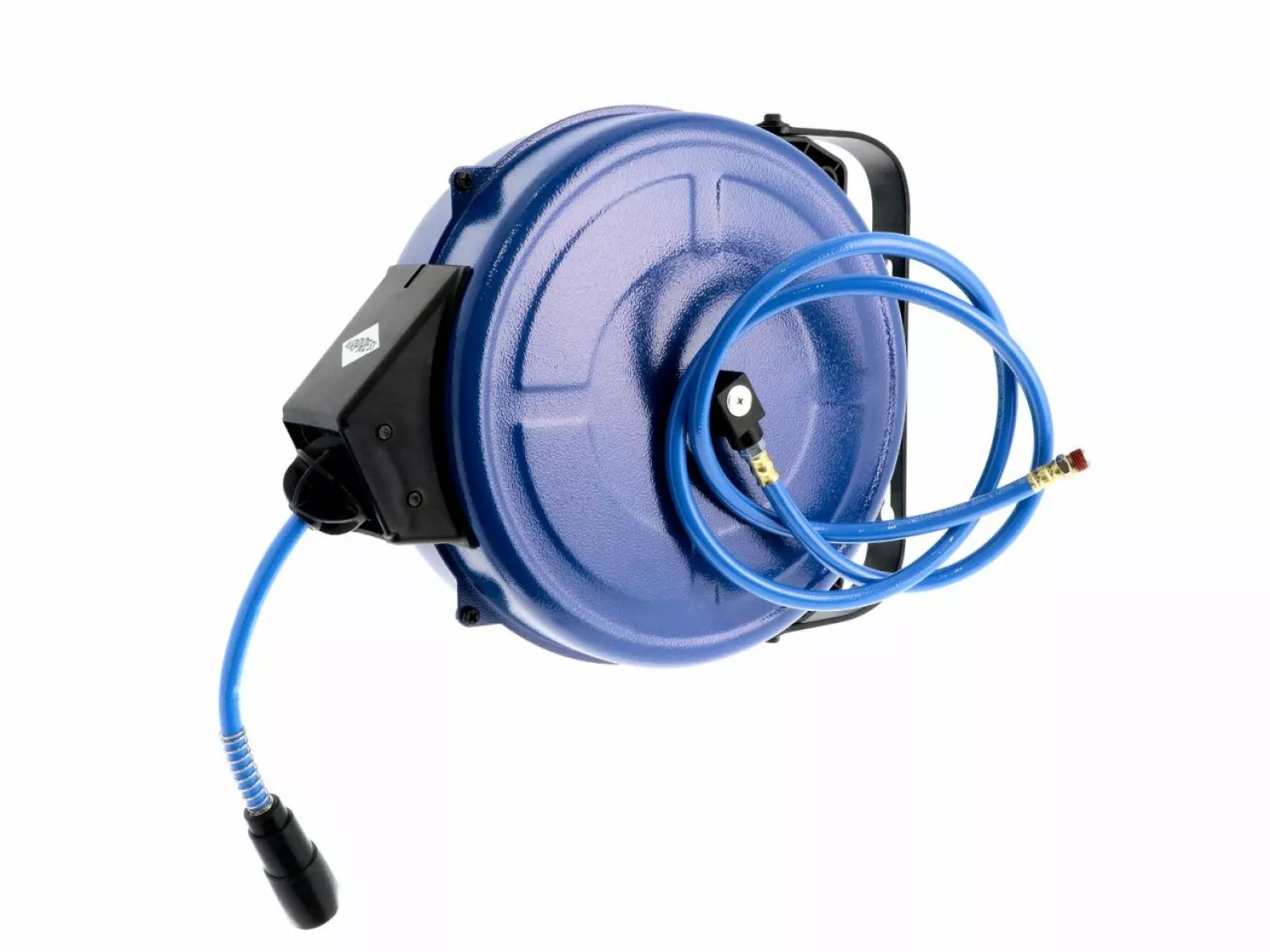 Airpress 4650815 Luchtslanghaspel PU wandmodel zelfoprollend - 1/4" buitendraad - 8 x 12mm - 15m - 15bar-image