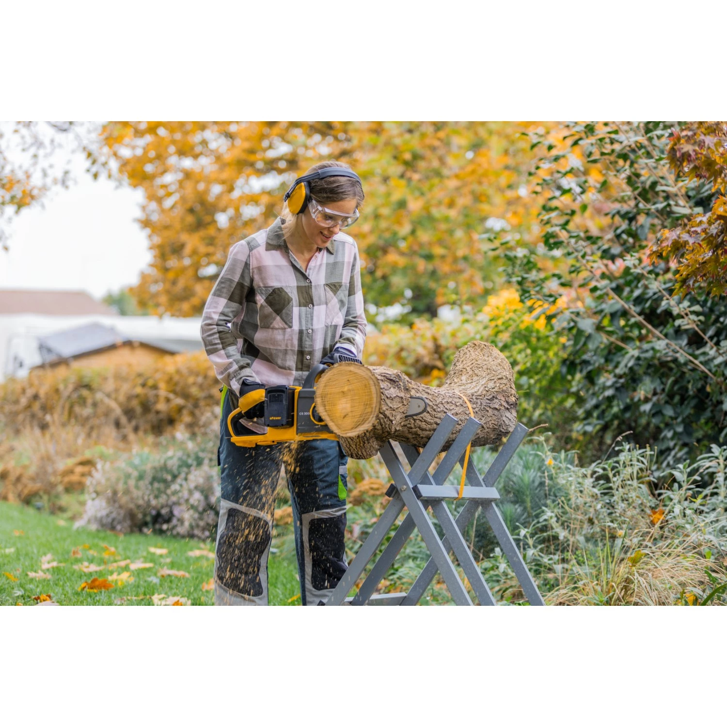 Stiga CS 300e Kit Tronçonneuse sans fil (2x 4,0Ah batterie) - 20V-image