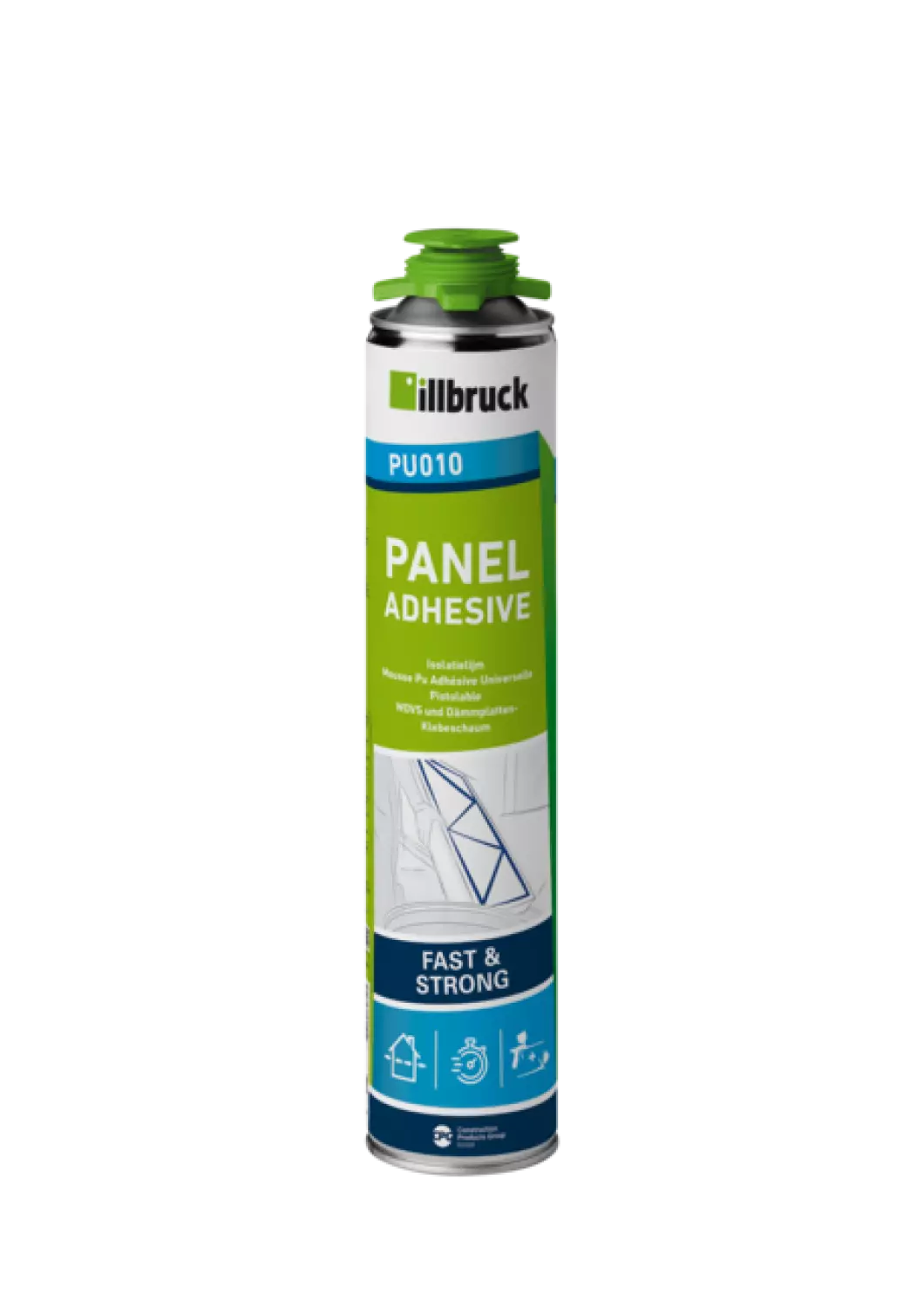 illbruck PU010 Panel Adhesive Colle isolante - 750 ml-image