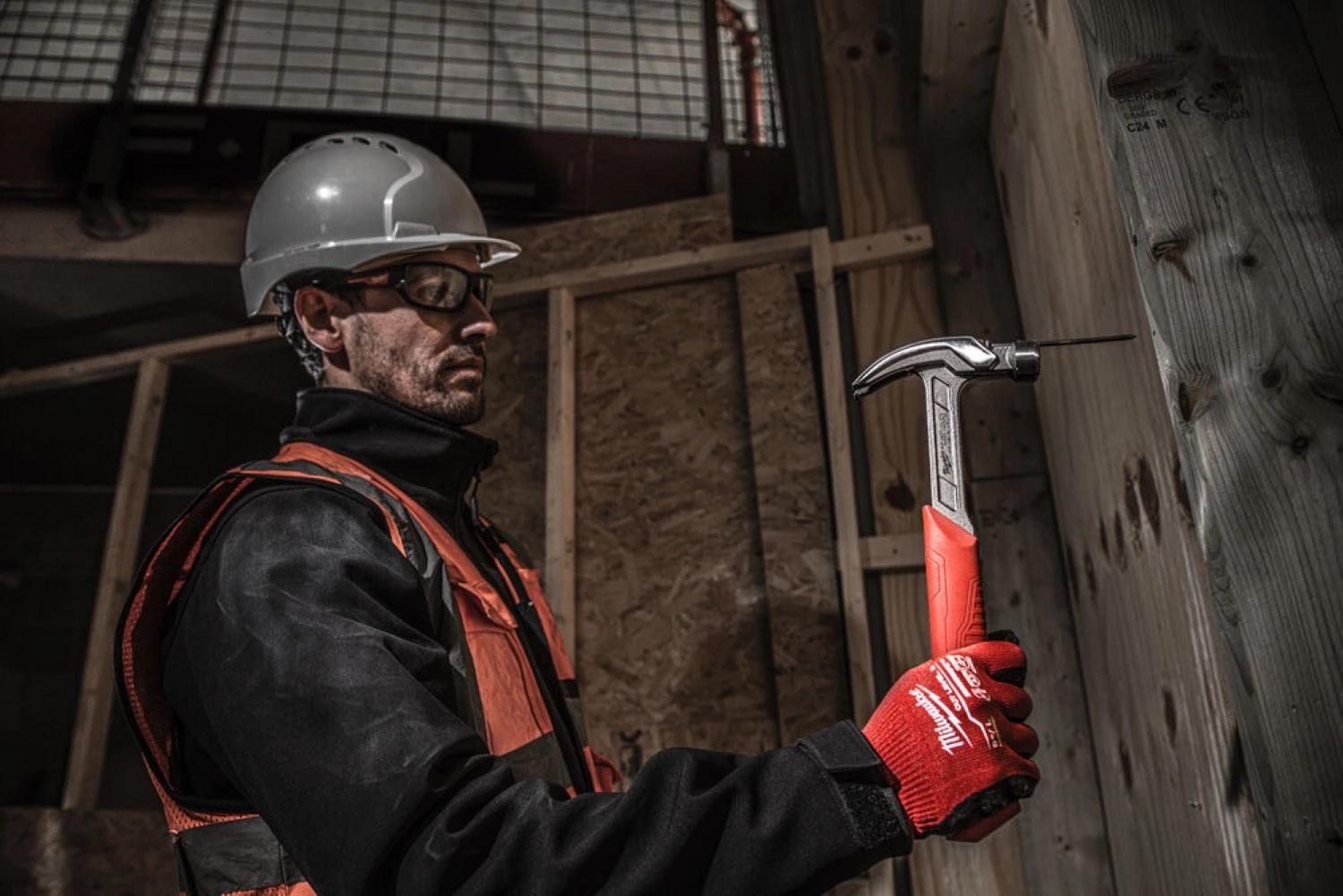 Milwaukee 4932478653 Marteau à pince droite - manche en antichoc - 450 grammes-image