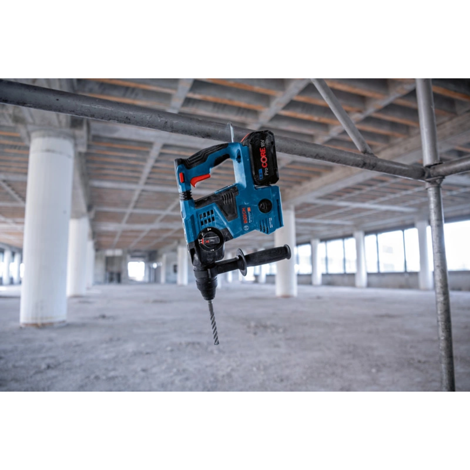 Bosch GBH 18V-28 CF 18V accu SDS-plus boorhamer set (2x 8.0Ah ProCORE accu) in L-Boxx - 3,3J - koolborstelloos-image