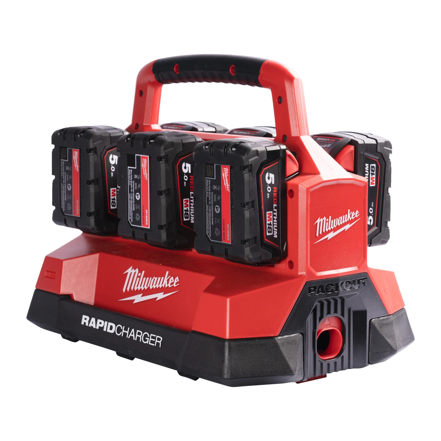 Milwaukee M18 PC6 PACKOUT™ zesvaks snellader-image