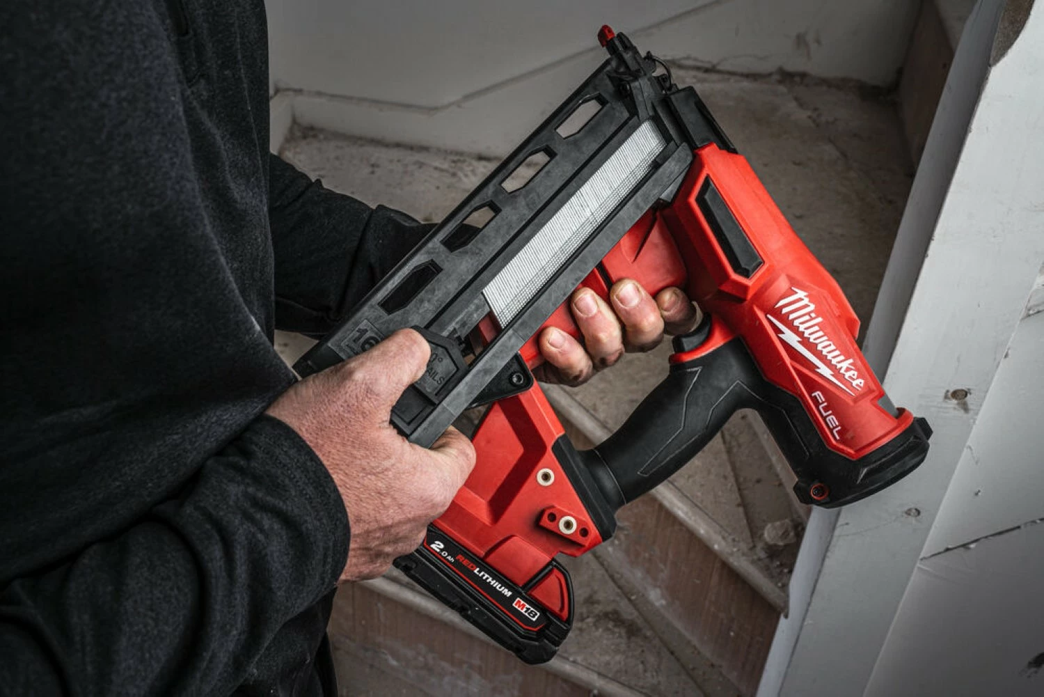 Milwaukee M18 FN16GA-0X Cloueuse de finition sans fil - 18V Li-ion - HD Box - Machine seule-image