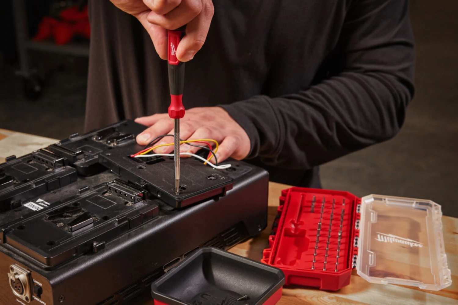 Milwaukee 4932498177 39-delige Precisie Schroevendraaierset in PACKOUT™ Ready Box - Multi-bit-image