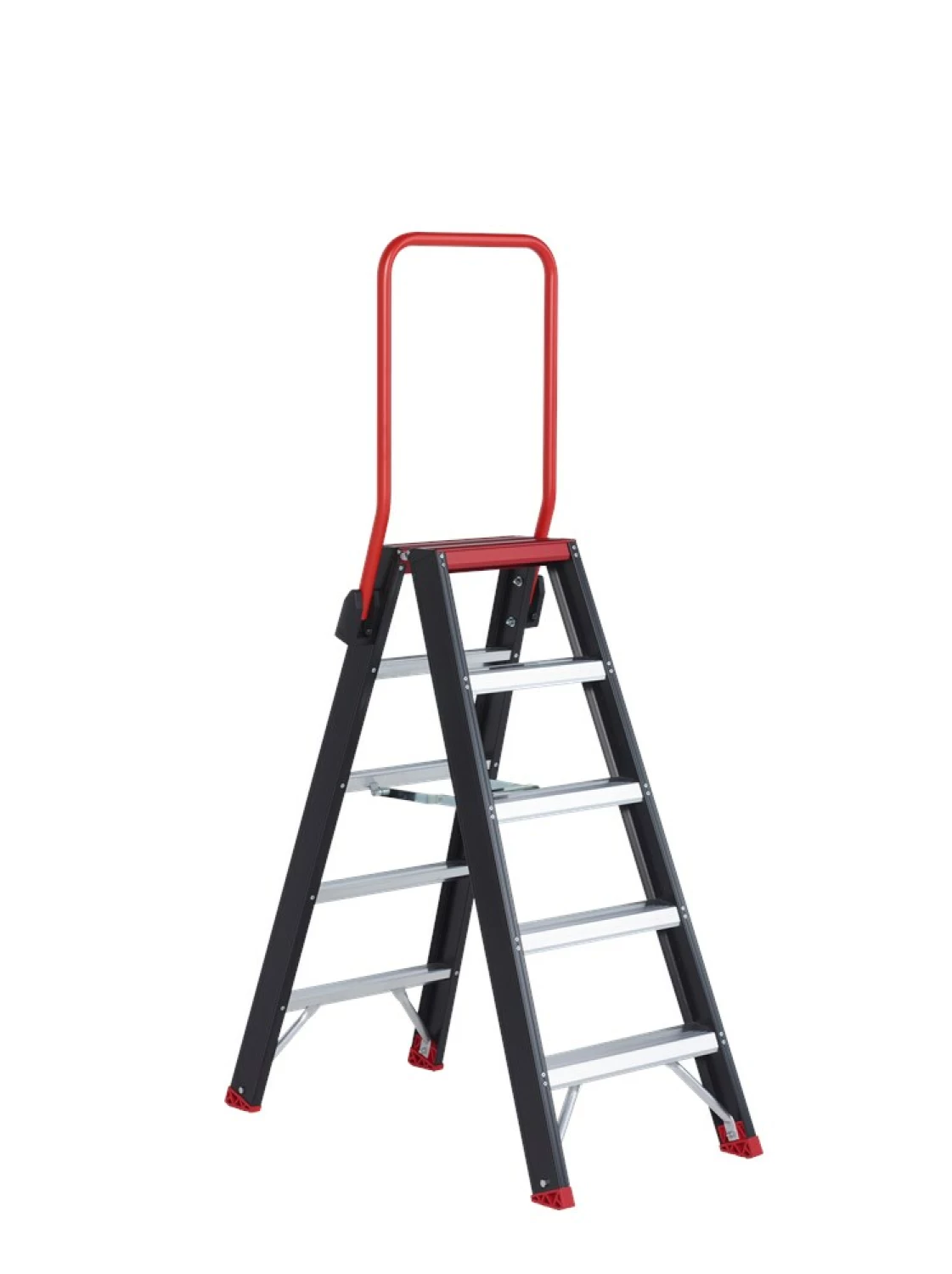 Altrex Taurus TDO 5 Dubbele trap - Aluminium met coating - 2 x 5 treden - max. werkhoogte 3,2m-image