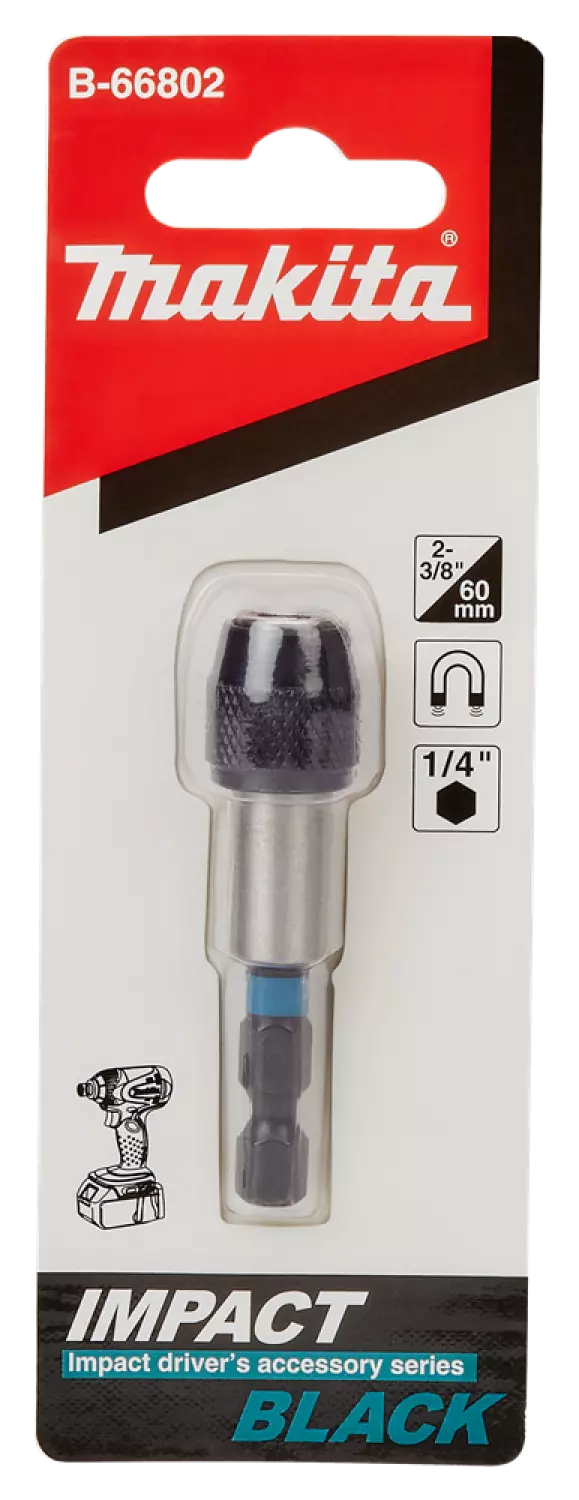 Makita B-66802 Bithouder snelwisselsysteem 60mm-image