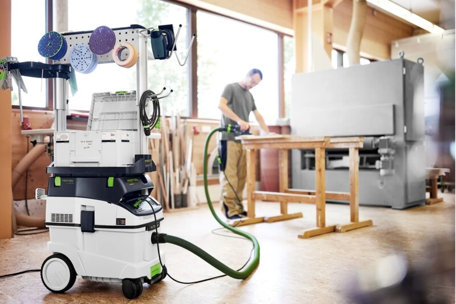 Festool CTL 36 EI Bouwstofzuiger - 1200W - klasse L - 36L-image