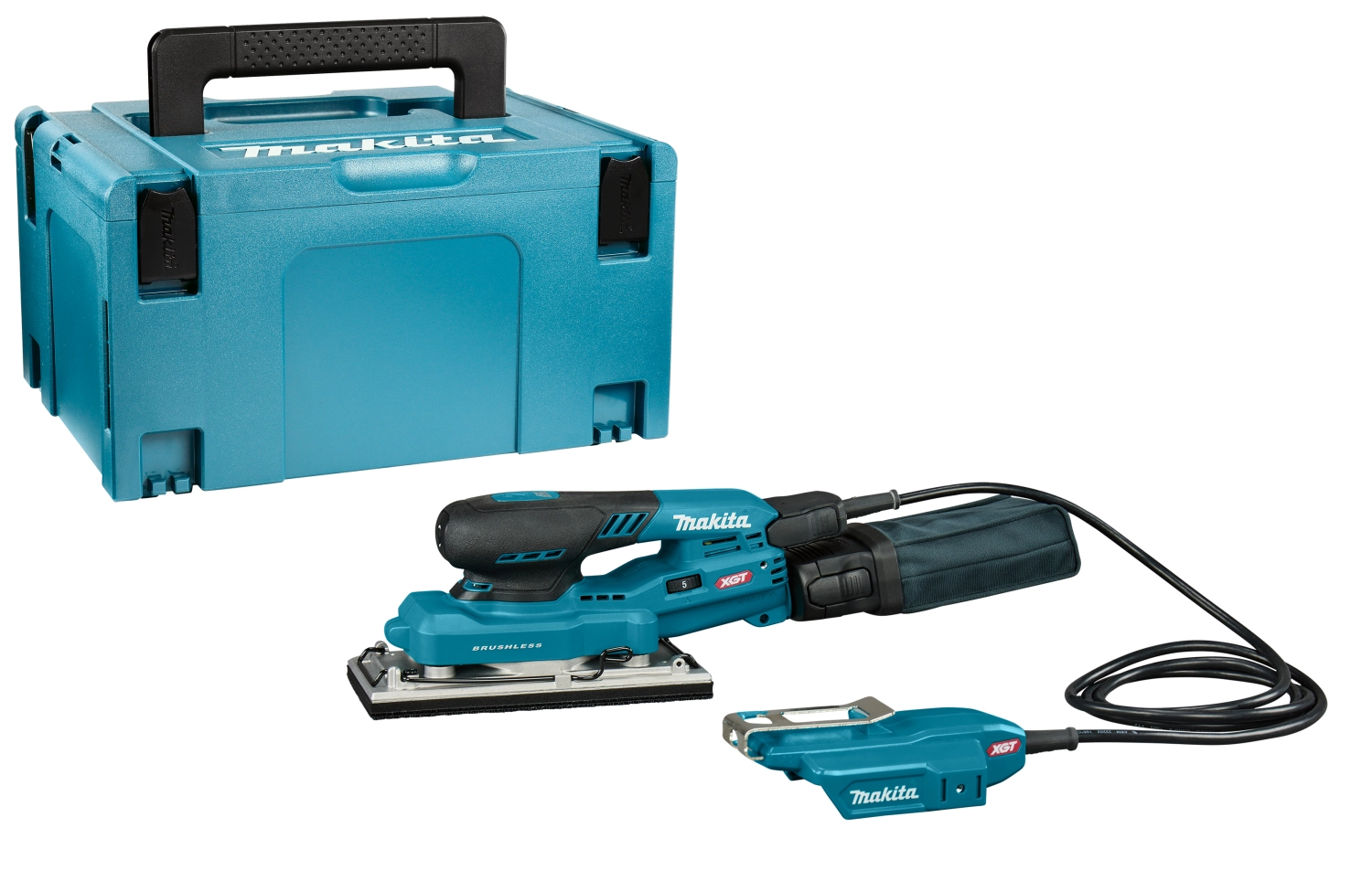 Makita BO007GZ01 XGT 40V Li-ion ponceuse vibrante sans fil en Mbox - 93x185mm-image
