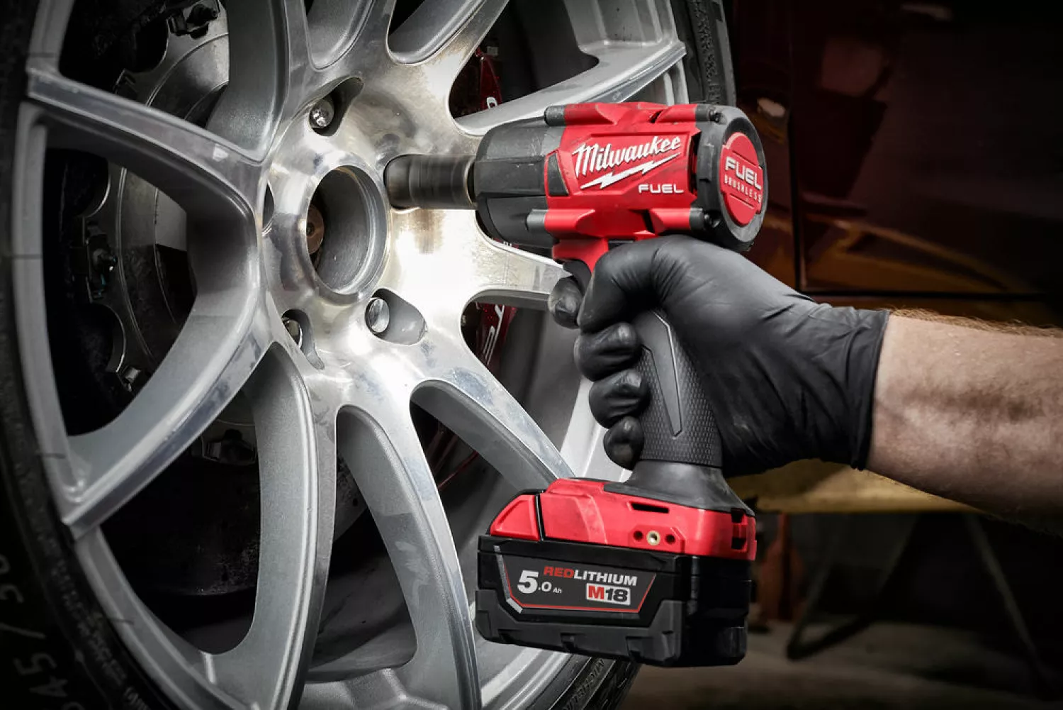 Milwaukee M18 FMTIW2F12-0X - Boulonneuse sans fil Li-Ion 18V (machine seule) dans HD box - 745 Nm - 1/2"-image