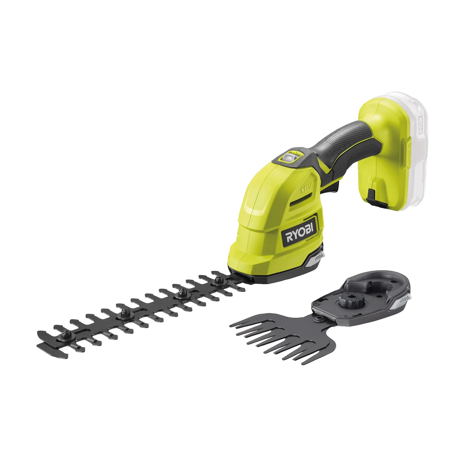Ryobi RY18GSA-0 One+ 18V Li-ion Accu 2-in-1 Snoeischaar body - 200mm-image
