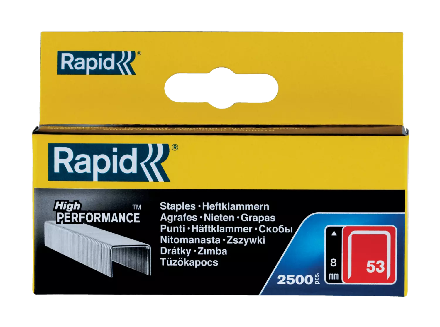 Rapid 163917 Agrafes en fil fin n° 53-image