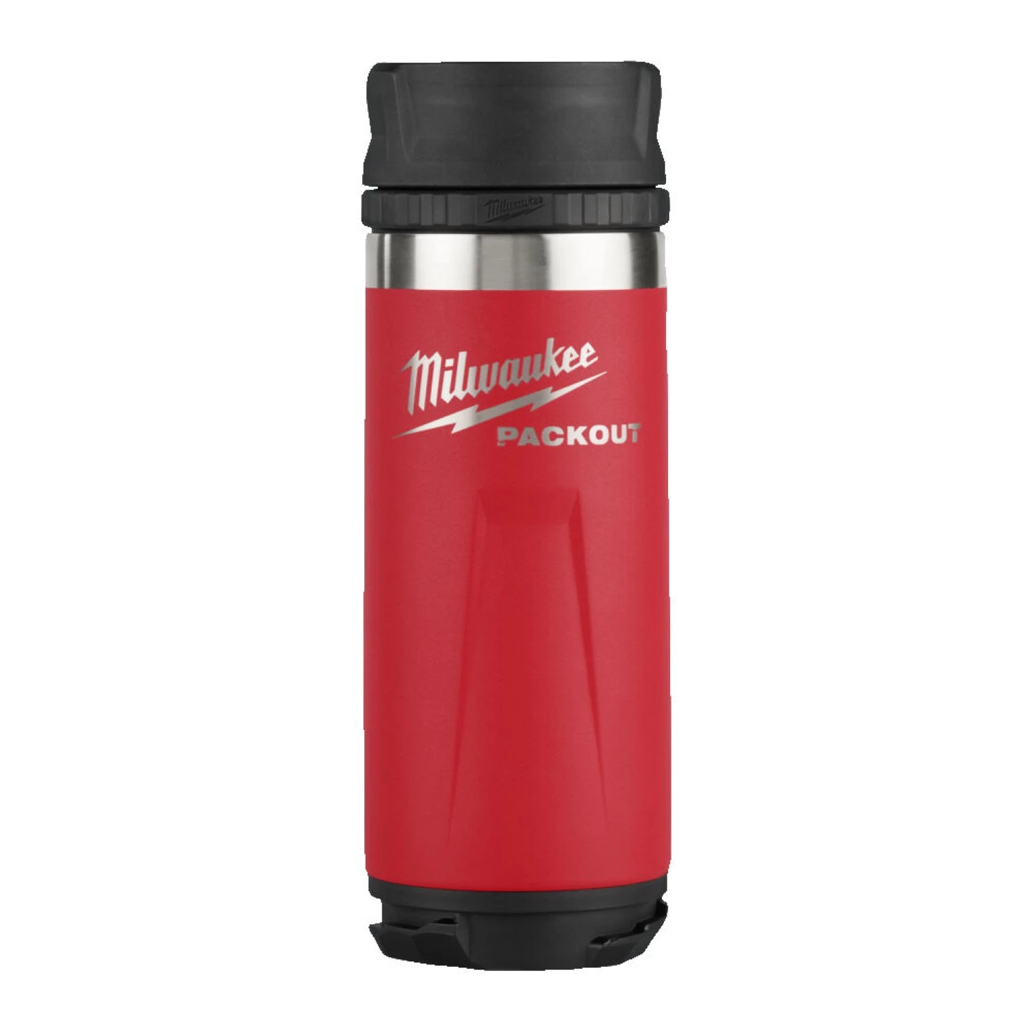 Milwaukee 4932493473 PACKOUT™ Thermosfles - 532 ml - drinkdop - rood-image