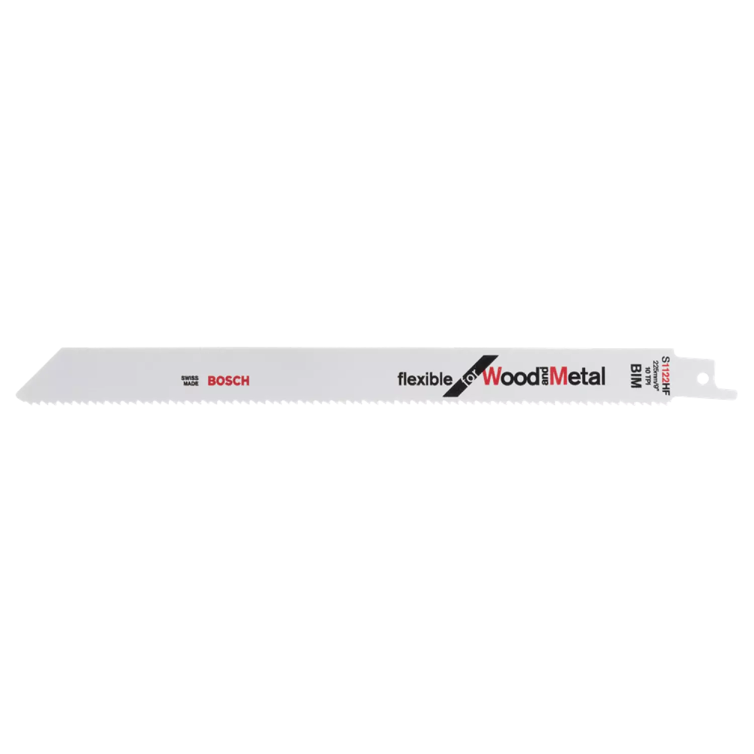 Bosch 2608656034 - Lame de Scie Sabre S 1122 HF Flexible pour bois et métal 100 pièces-image