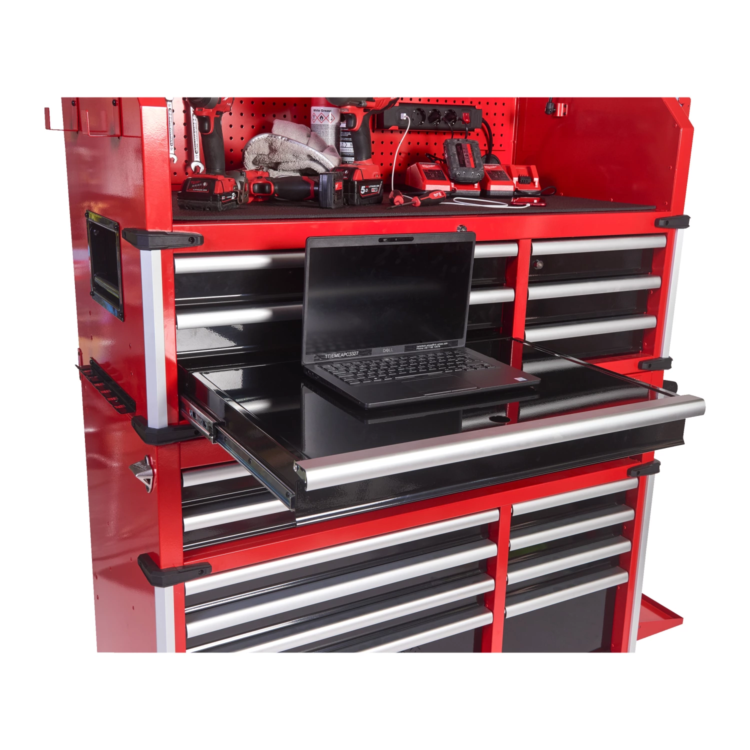 Milwaukee 4932478852 TOOLGUARD™ Stalen gereedschapswagen met 10 lades - 46˝ / 117 cm-image