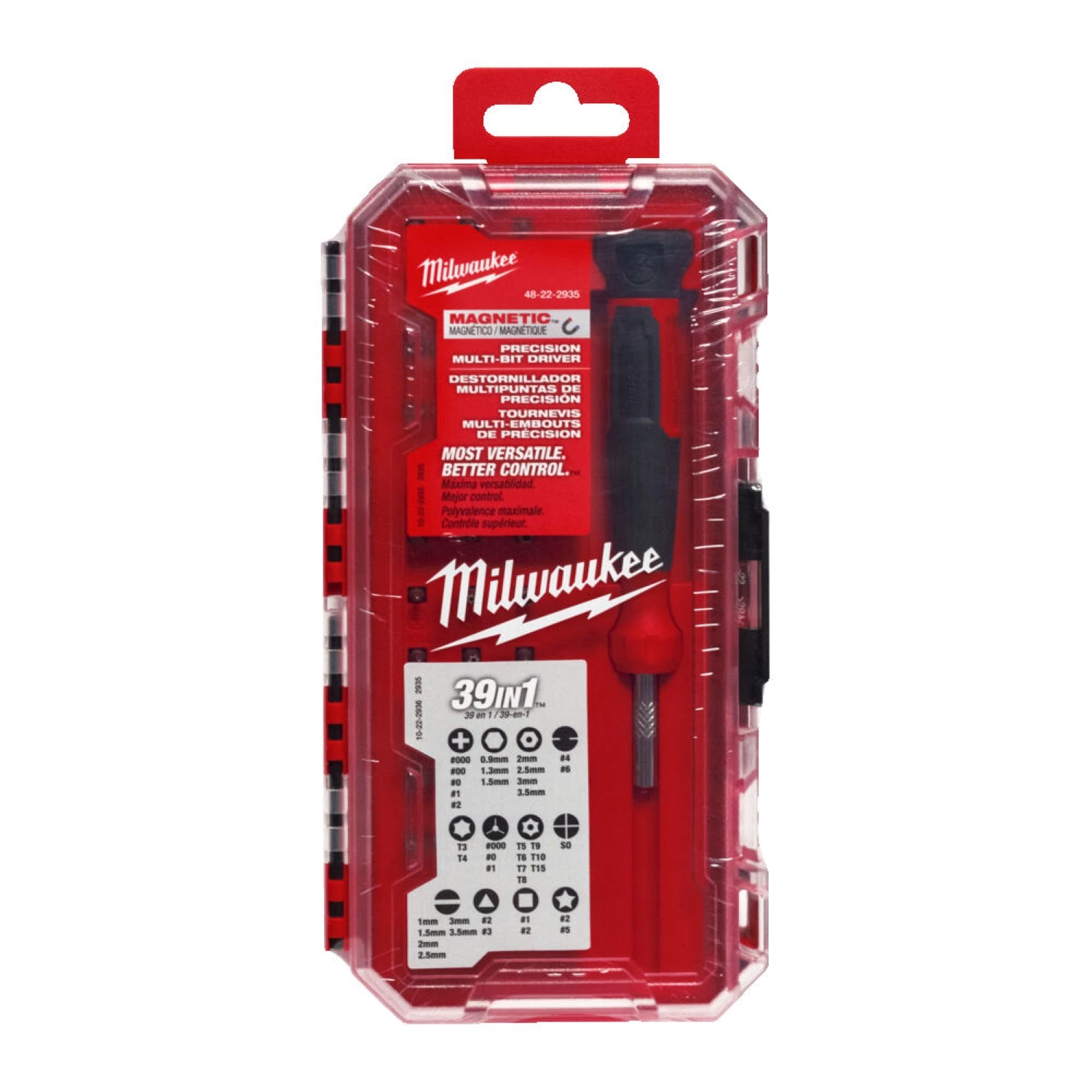 Milwaukee 4932498177 39-delige Precisie Schroevendraaierset in PACKOUT™ Ready Box - Multi-bit-image