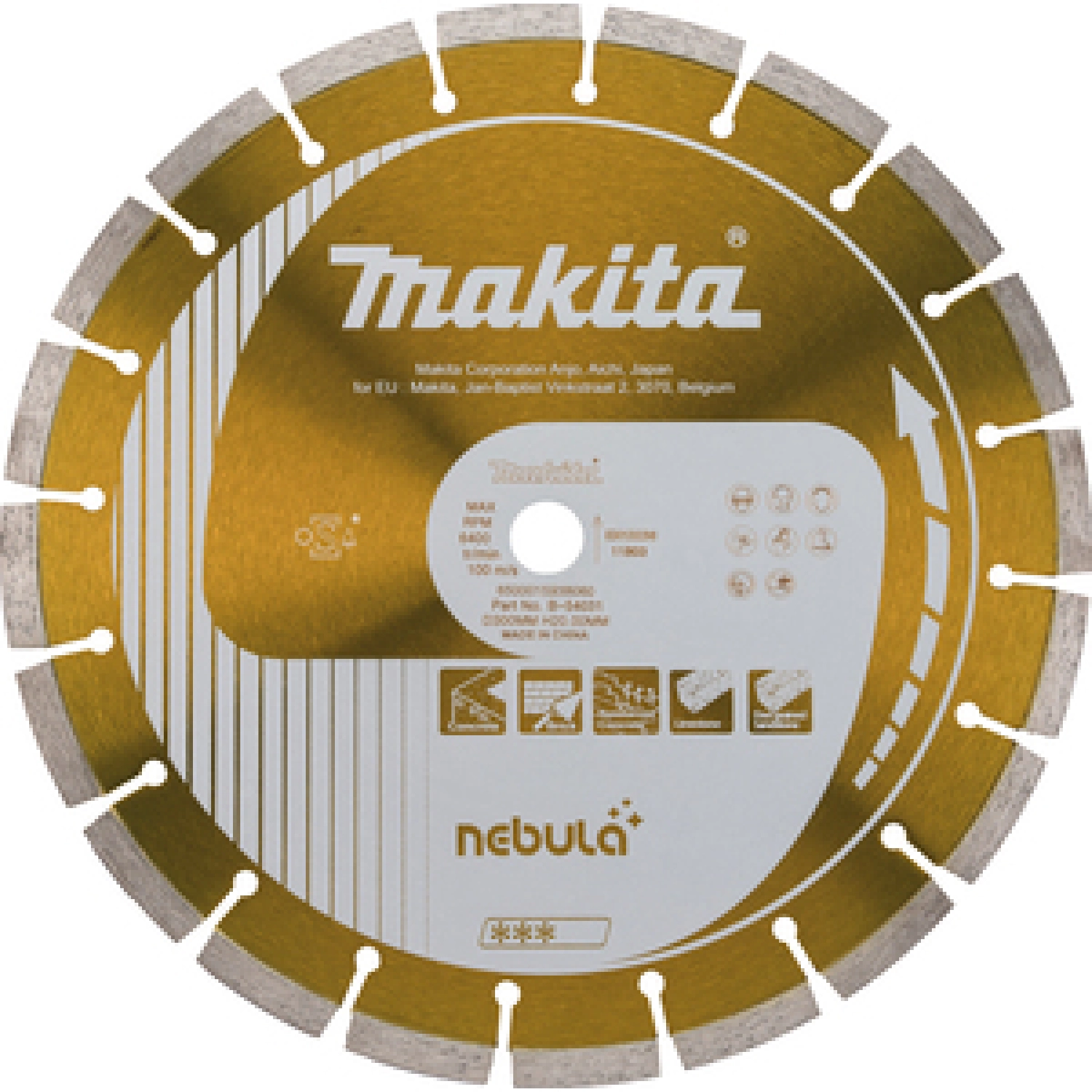 Makita B-54053 Diamantschijf - 350 x 25,4mm - Universeel-image