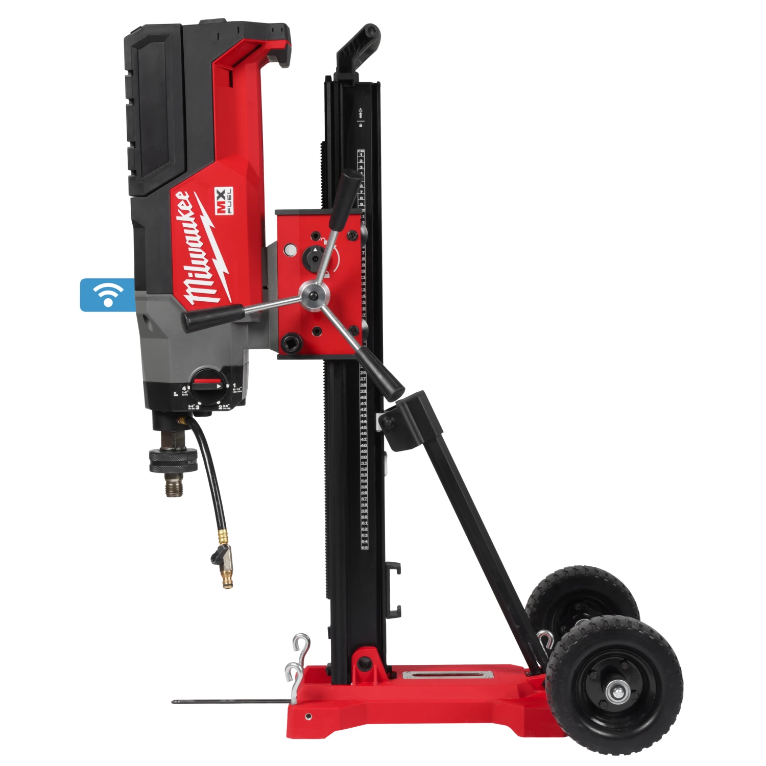 Milwaukee MXF DCD350KIT-122 MX Fuel accu diamant boormachine set (2x 12.0Ah accu) incl. boorstandaard - 350mm-image