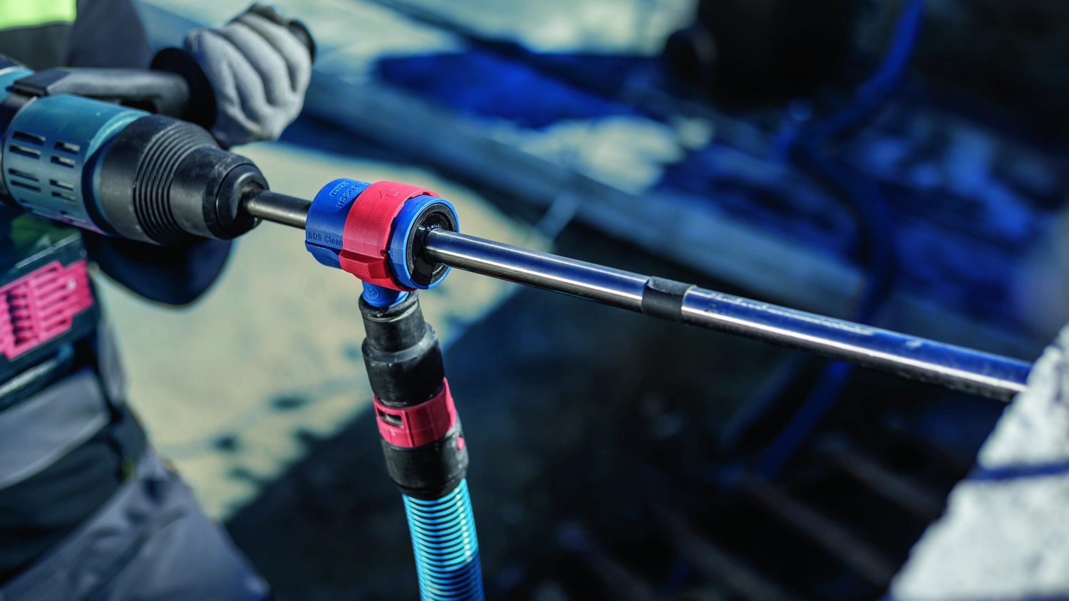 Bosch 2608901809 EXPERT Hamerboor SDS Clean SDS Max-8X - 32x400x650mm met connector-image