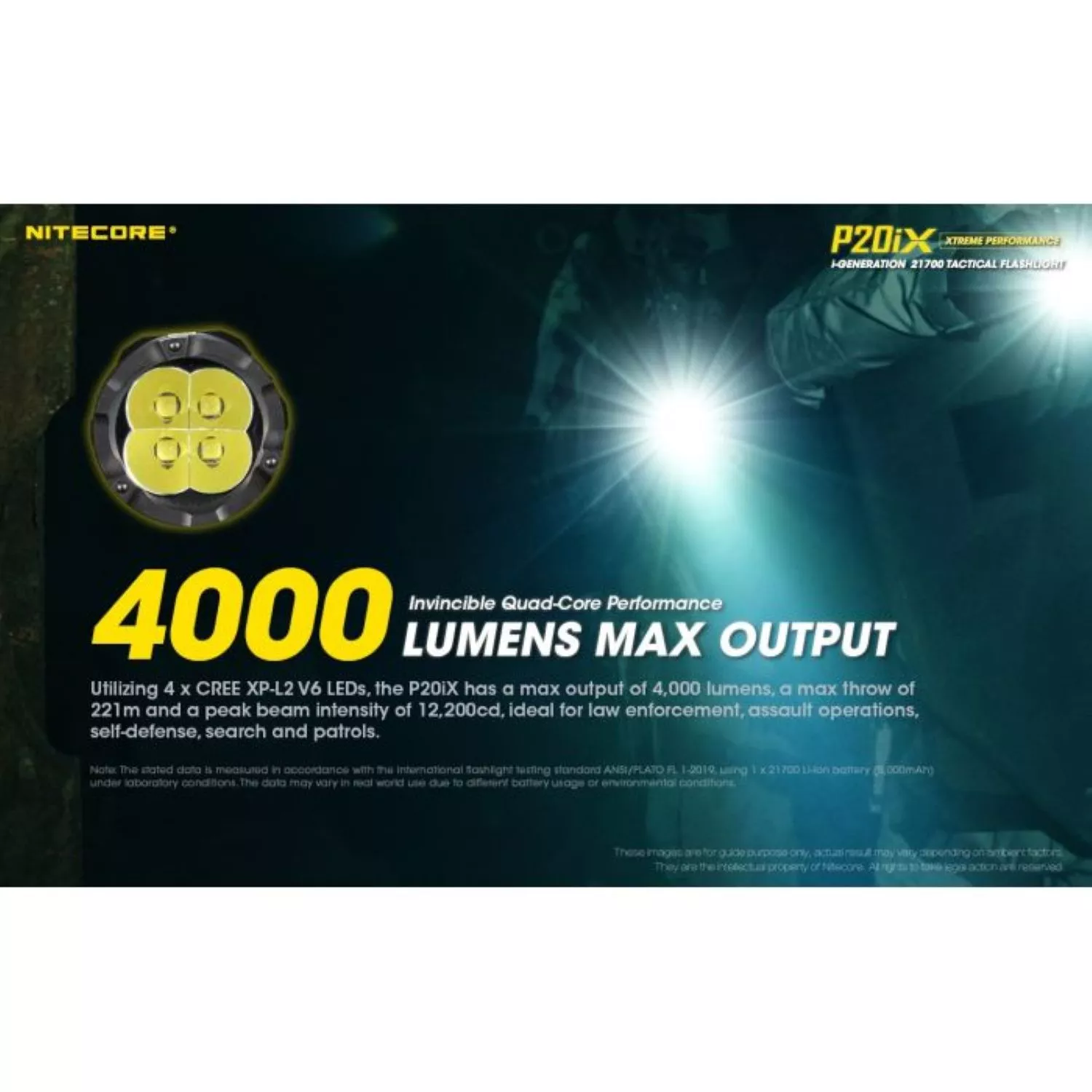 Nitecore P20IX Lampe torche-image