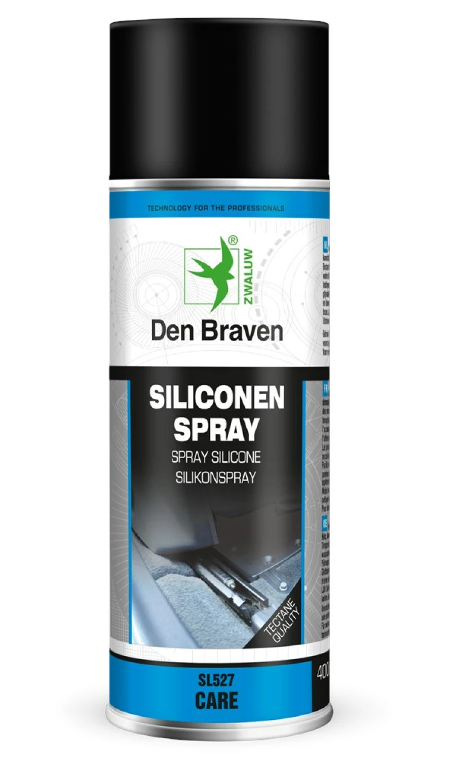 Zwaluw Den Braven 12009724 Siliconen Spray - Transparant - 400ml-image