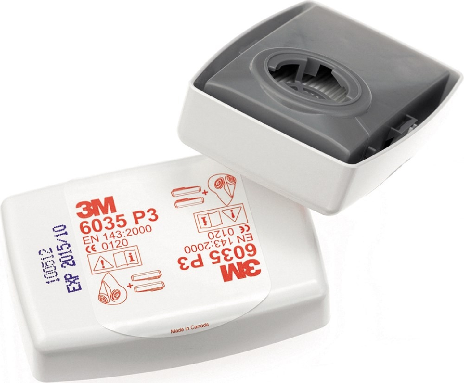 3M 6035 Stoffilter - P3 (2st)-image