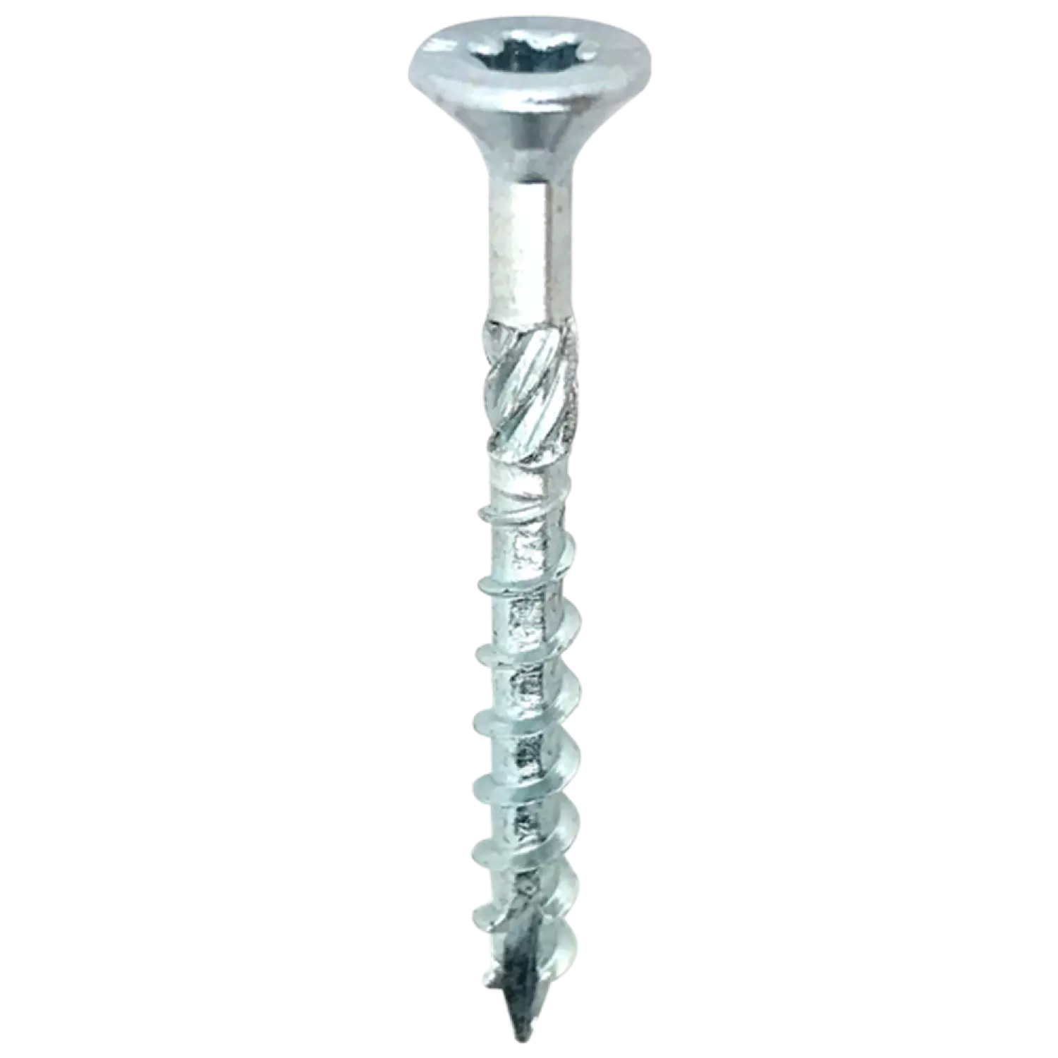 Woodies 61540371 Ultimate Spaanplaatschroef - TX20 - 4.0 x 40mm - Verzonken kop - Deeldraad - Verzinkt (500st)-image