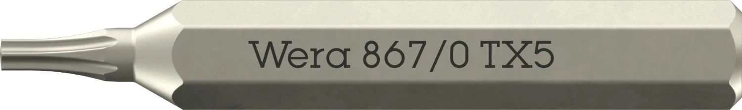 Wera 05058130001 867/0 Micro Bit Torx - TX 5 x 30 mm-image