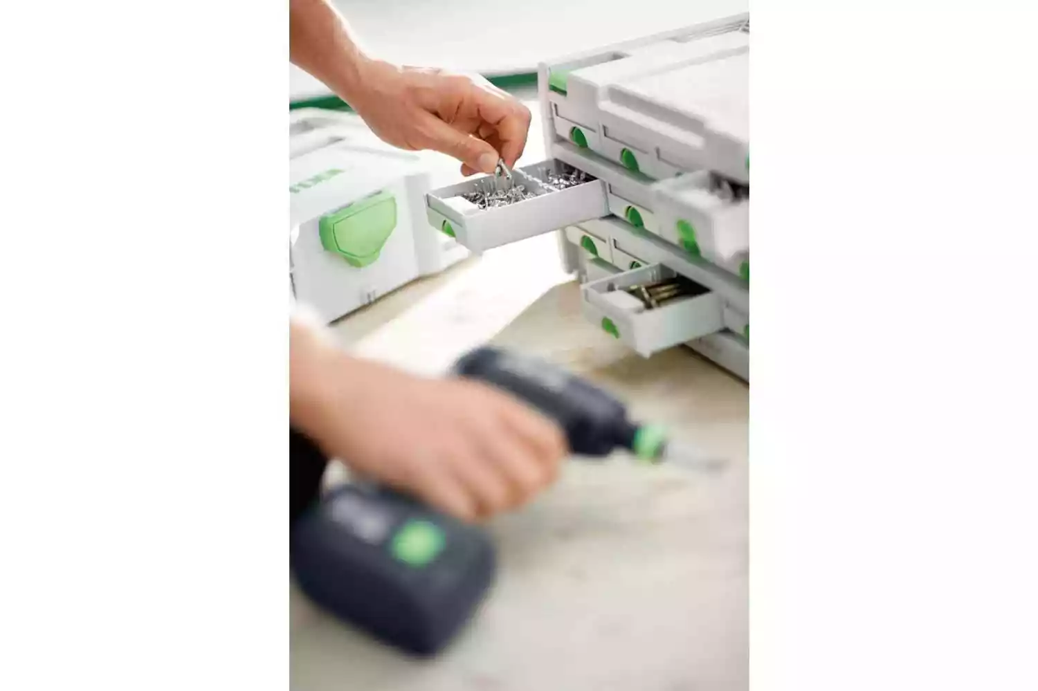 Festool 491522 SYS 3-SORT/4 Sortainer schuifladen - 395 x 295 x 210mm-image