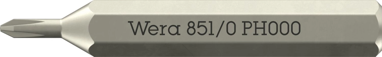 Wera 05058119001 851/0 Kruiskop Micro Bit - PH 000 x 30mm-image