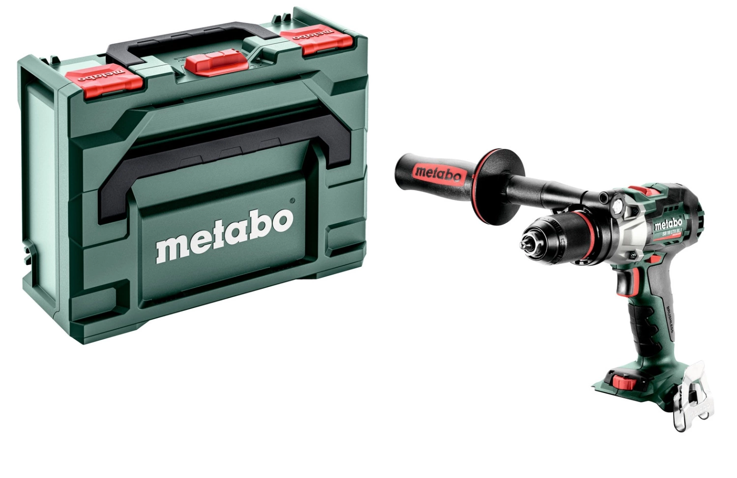 Metabo SB 18 LTX BL I 18V Li-ion accu-klopboormachine body in metaBOX - koolborstelloos-image