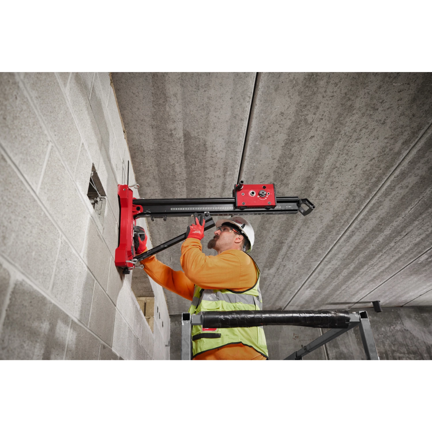 Milwaukee MXF DCD350KIT-122 MX Fuel accu diamant boormachine set (2x 12.0Ah accu) incl. boorstandaard - 350mm-image