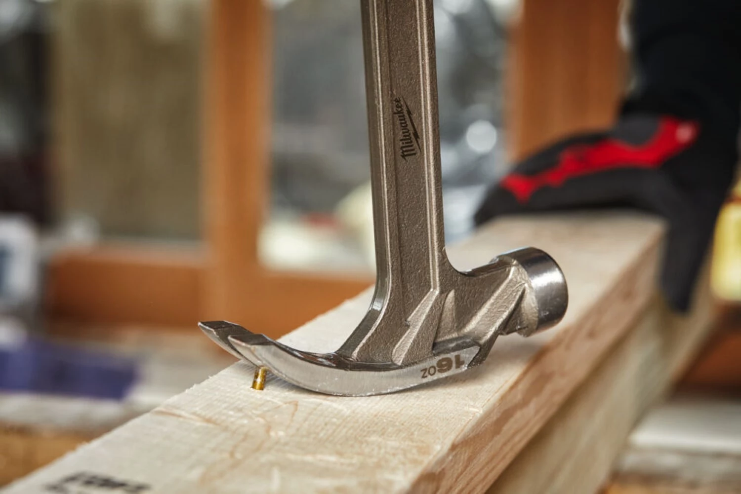 Milwaukee 4932478653 Marteau à pince droite - manche en antichoc - 450 grammes-image