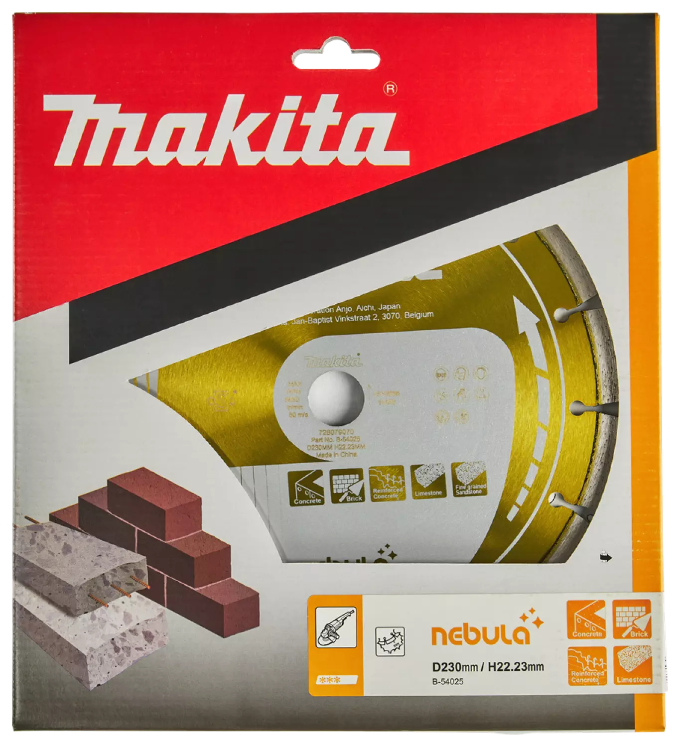 Makita B-54025 Diamantschijf - 230 x 22,2mm - Universeel-image