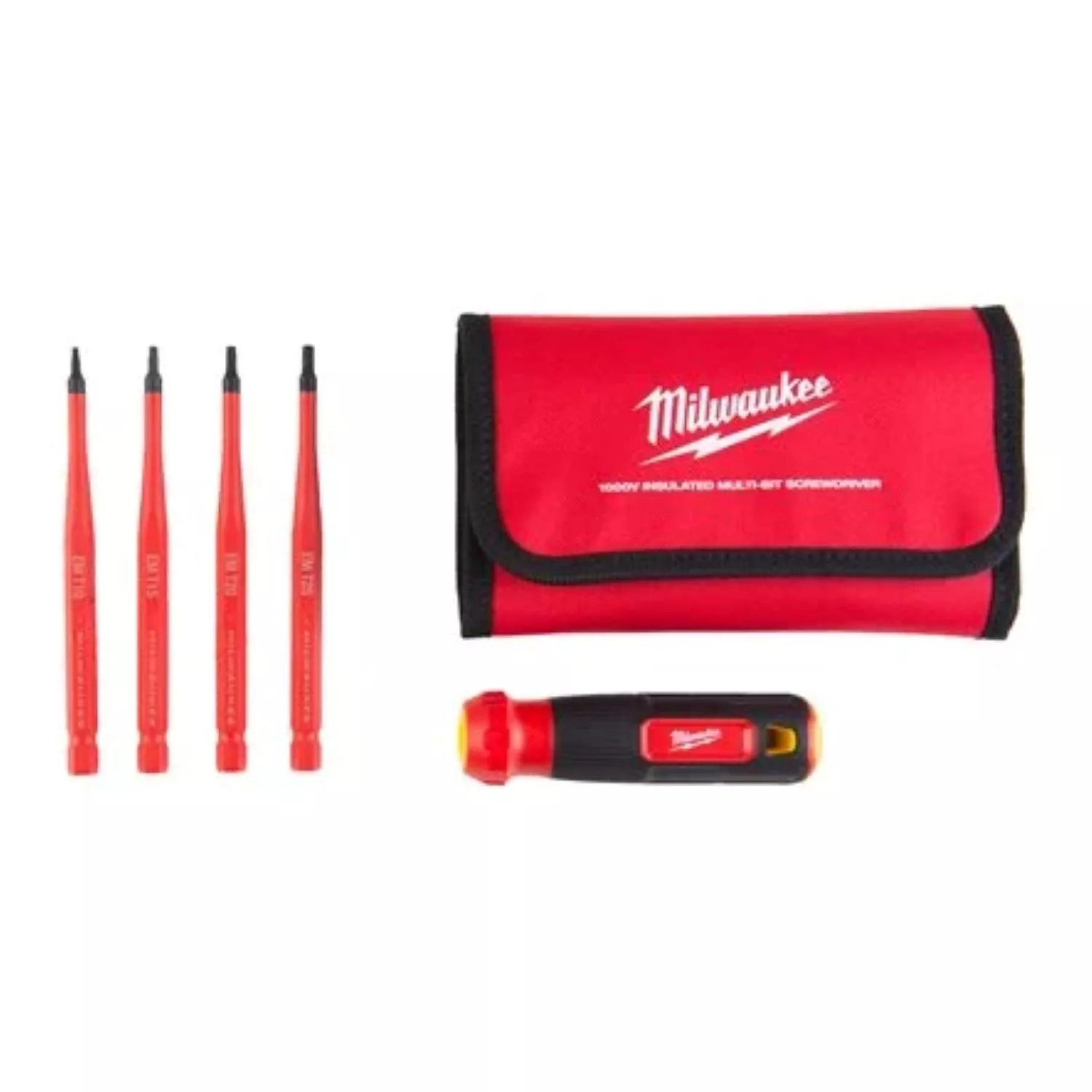 Milwaukee 4932493658 4-delige VDE Schroevendraaierset in etui - TX-image