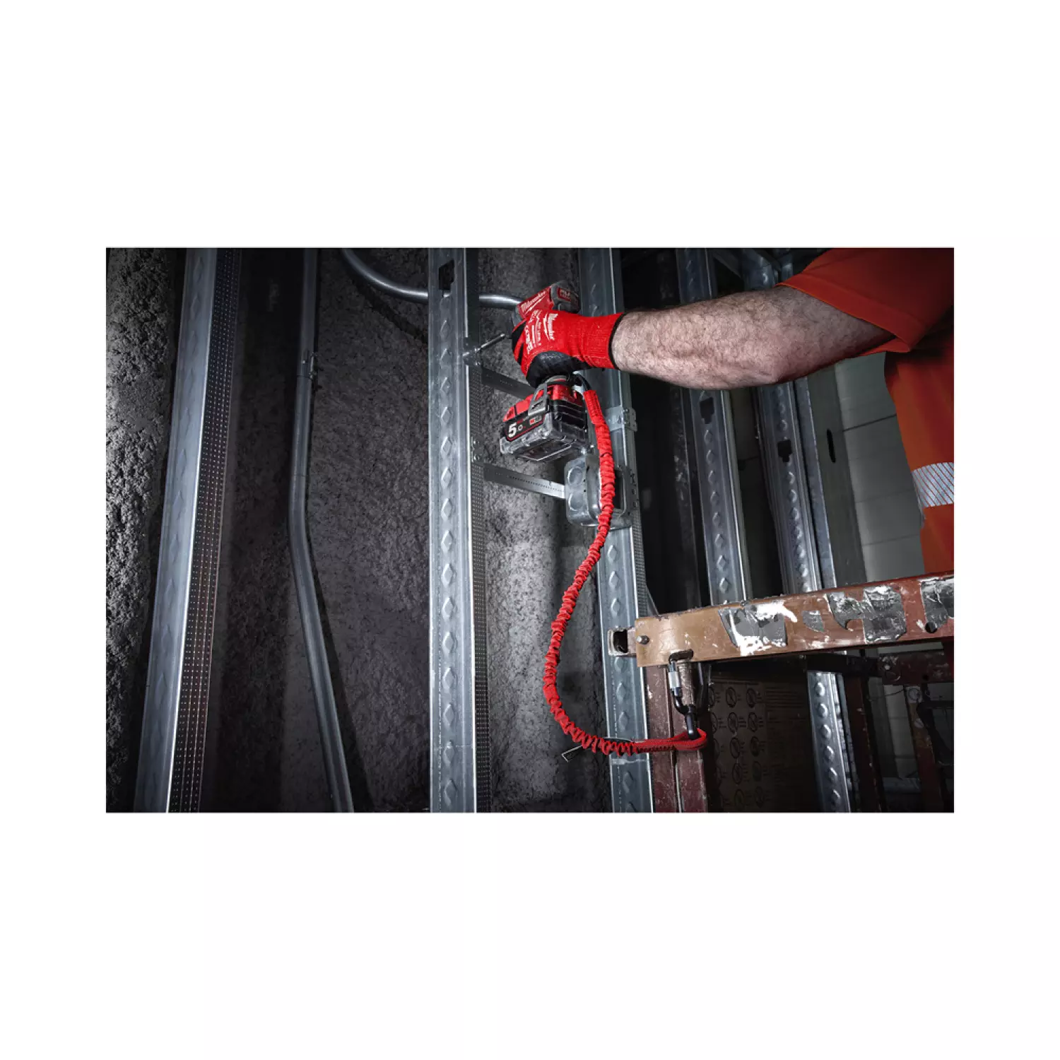 Milwaukee 4932471351 - Lanières de sécurité - Longe d'outil de verrouillage jusqu'à 4,5 kg-image