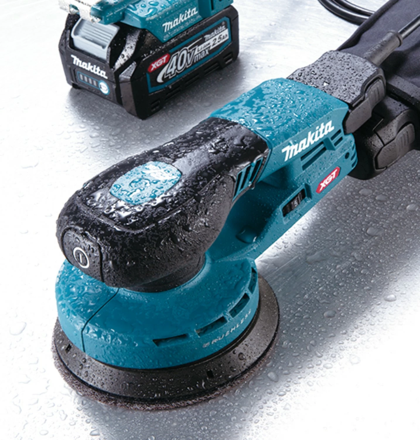Makita BO003CGZJNL XGT 40V Li-ion Ponceuse excentrique en boîte M - 125mm-image