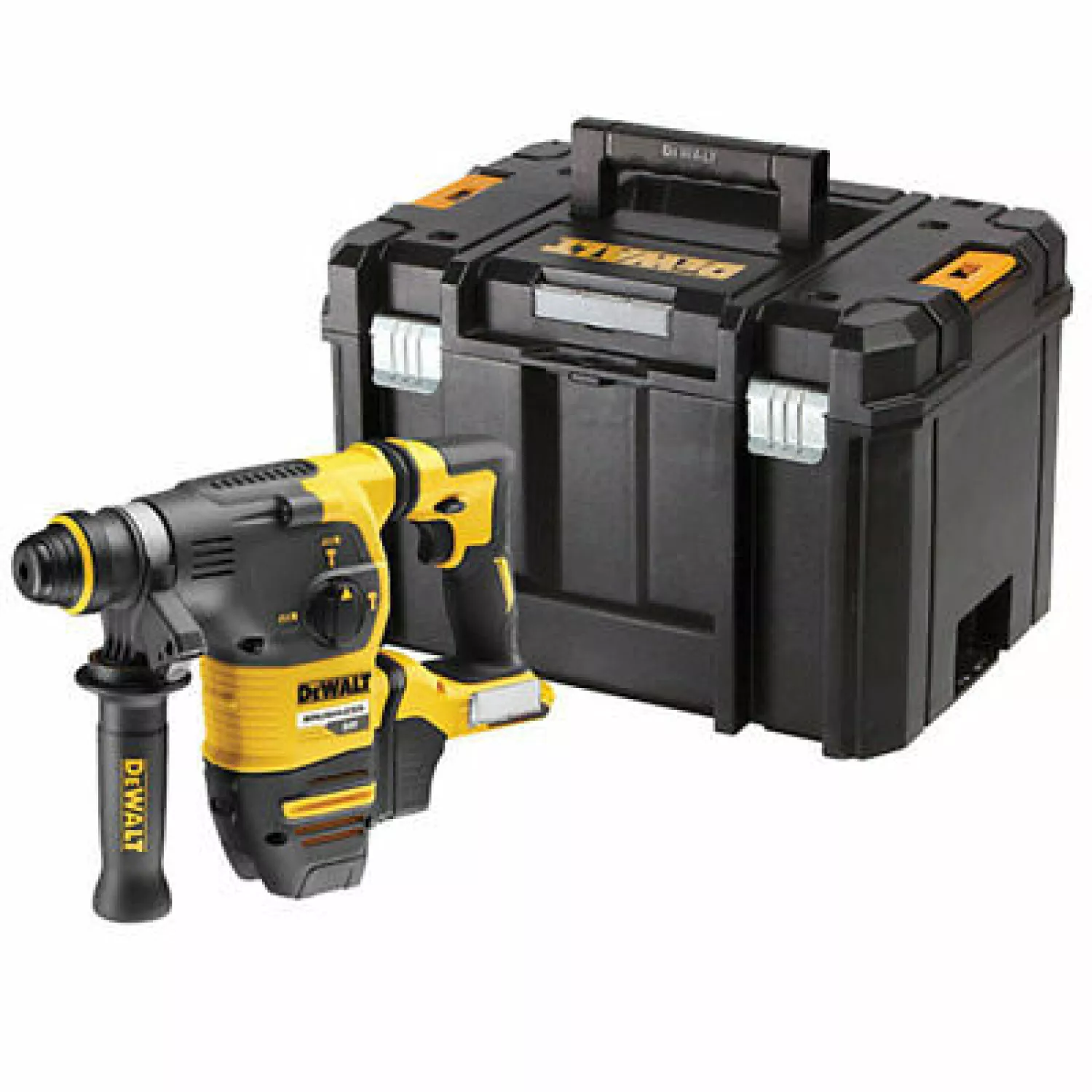 DeWALT DCH333NT Marteau SDS-plus sans fil 54V XR Flexvolt Li-Ion (machine seule) dans TSTAK - 3,5 J - moteur brushless-image