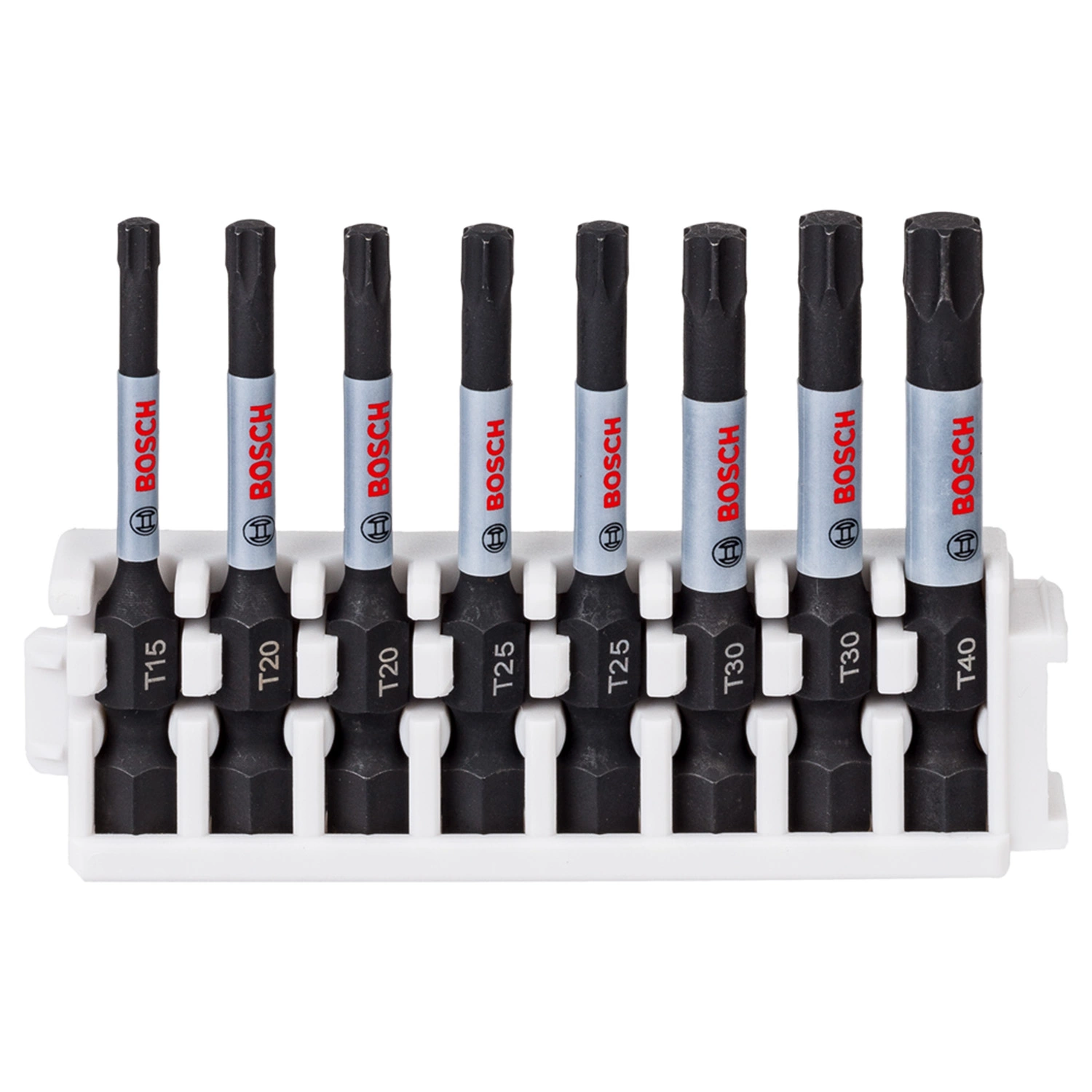 Bosch 2608522329 8-delige Impact control bits - T15 / T20 / T25 / T30 / T40-image