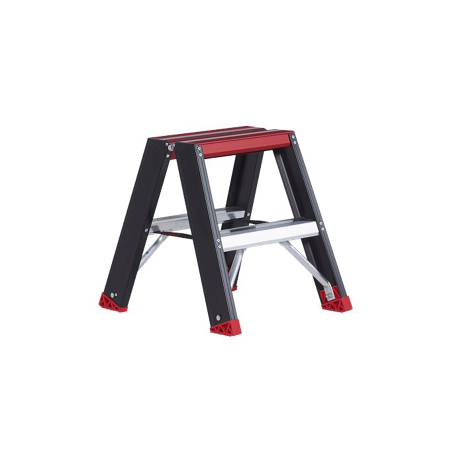 Altrex Taurus TDO 2 Dubbele trap - Aluminium met coating - 2 x 2 treden - max. werkhoogte 2,5m-image