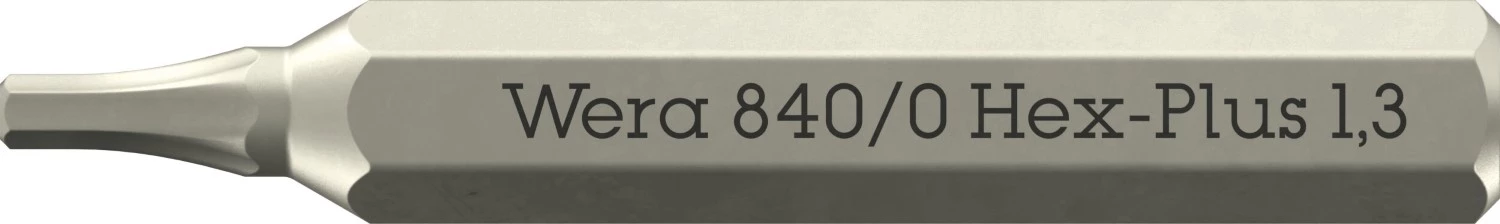 Wera 05058109001 840/0 Hex Plus Micro Bit - 1,3 x 30mm-image