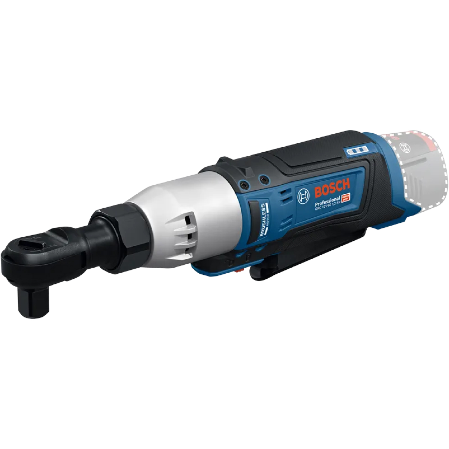 Bosch GRC 12V-60 1/2 SN 12V batterie clé à cliquet corps - 1/2 - 60 Nm-image