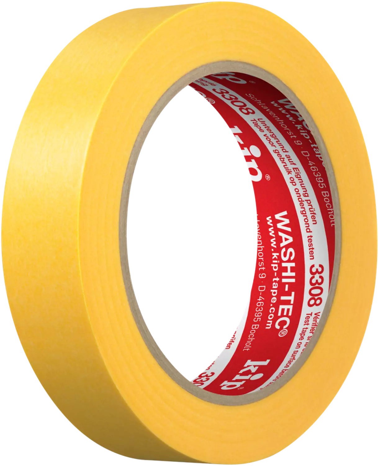 Kip Tape 3308-24 Washi Tec Schilderstape Gold - 24mm x 50m-image