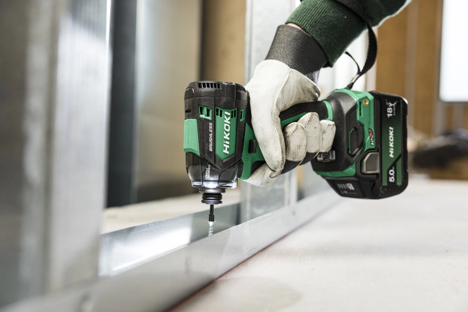 HiKOKI WH18DC WRZ Accu Slagschroevendraaier 1/4" 18V - BL - 207 Nm - IP56 - MV - 2x MV-A in HSC II-image